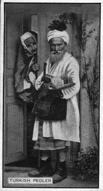 A Turkish Pedlar, from a Late 19th Century Photograph by Turkish Photographer